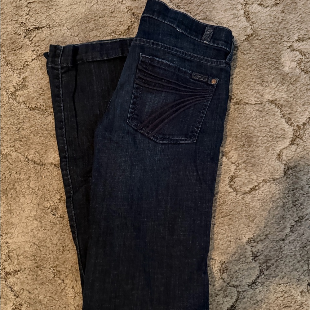 7 For All Mankind Dark Jeans